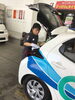 研修中の写真です「大野石油店新入社員の福永愛華です🙇‍♀️」