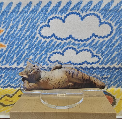 添い猫アクリルスタンド「コラボグッズのご紹介」