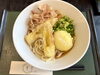 「王道の組み合わせ💫ちく玉天うどん！」