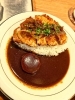 日替り　ポークジンジャーソテー乗せカレー「【京成八幡駅TRAD】7/18.ランチメニュー（本八幡カレー店、本八幡ランチ）」