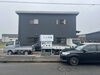 上嶋組さんの看板（変更前）「上嶋組看板変更工事」