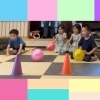 今日の英語リトミック、テーマは七夕！「下京区＆南区の英語リトミック♪Pick & Throw Stars!わくわくがいっぱい♪ 天の川で遊ぼ！【京都市南区&下京区のピアノ・リトミック・英語リトミック・ベビーリトミック】」