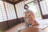 「問屋町レンタル着物 伝統美がきらめく——和室に映える引き振袖の優雅な装いを紹介」