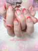 初❤︎フレンチ💅ありがとうございます。「フレンチネイルデビューはyuki puri nailで【札幌北区北24条ネイルサロン　yuki puri nail】」