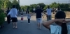 町内会のラジオ体操。朝から良い運動です。「子供達の夏休みの思い出の1つ「ラジオ体操」 意外と知られていない「ラジオ体操」のあれこれを調べてみました。」