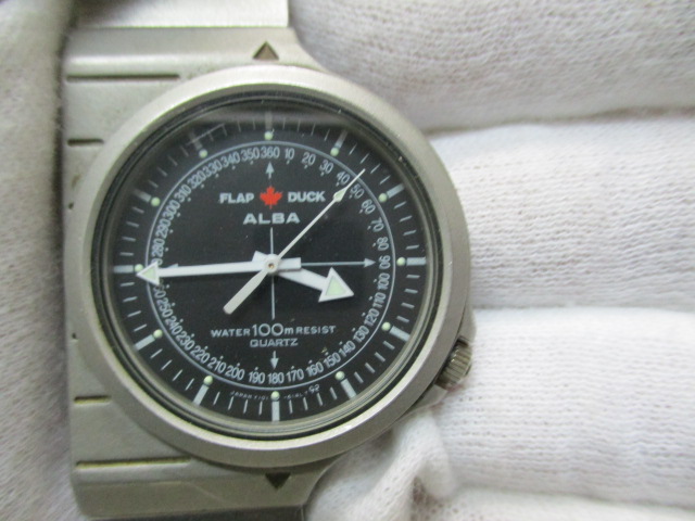 セイコー ALBA FLAP DUCK 腕時計「SEIKO(セイコー) ALBA FLAP DUCK Y101-6040 腕時計 【時計・カメラは、電池切れや、壊れて動かない場合でも買取致します!!】 買取センターGP新検見川店 千葉市 花見川区 美浜区 稲毛 幕張 八千代」
