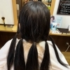 ヘアドネーションのための大切な一歩―健康な髪のカットを担当しました