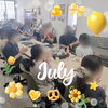 「７月の誕生日会🌻」