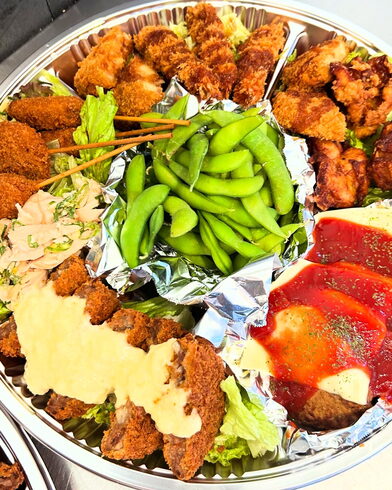 3500円です😋「⭐️OBANYA オードブル&おにぎり🍙」