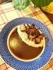 日替り　牛バラ一口カットステーキカレー「【京成八幡駅TRAD】7/28.ランチメニュー（本八幡カレー店、本八幡ランチ）」