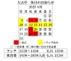 8月カレンダー「8月カレンダー」