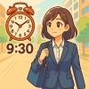 9:30　送迎「らしくワークの１日の流れ　/小樽　就労継続支援B型　らしくワーク」
