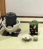 裏千家教室の夏だけのお稽古「葉蓋（はぶた）の点前」「【銀座　裏千家教室　中央区　茶道教室】　夏だけの素敵なお点前《葉蓋（はぶた）》のお稽古でした～」