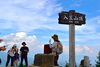 入笠山山頂「入笠山で爽快な気分」