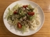 「夏にぴったり！湯引きカジキの冷やしごまだれうどん登場」