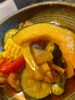 鶏と夏野菜の揚げびたし「鶏と夏野菜の揚げびたし」
