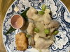 国産ニンニクと玉葱で蒸し焼き、骨ナシでたべやすい「アンコウの蒸し焼き―コリコリ食感が初めての方にも人気です」