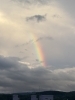 虹が見えました「雨上がりの澄んだ空気とともに、今宵も極上の音楽空間を」
