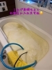 風呂釜の汚れ「真夏の風呂釜配管洗浄」