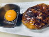 「つくねハンバーグ黄身だれ」
