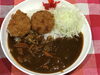 「本日のAランチは　ヒレカツカレー🍛」