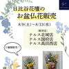 上越市にお住まいの方！スーパーで買えるお盆の仏花のご案内です！