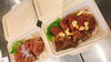 人気⤴︎赤身ステーキ丼・ガーリックハラミ丼「NIKU恋本日も元気に営業中🙌」