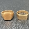 K18リング「使い込まれたK18シグネットリングをお買取｜ヴィンテージの風合いも丁寧に評価します」
