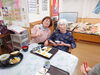「デイサービス金太郎昼食の風景です(^O^)‼️。」