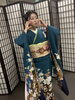 かわいい笑顔が素敵です「問屋町レンタル着物TUZUMI ご兄弟の結婚式参列に──心を込めた和装サポート」