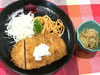 「本日のAランチは　とんかつおろしポン酢」