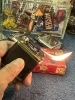 傾けるとウィック後のノズルから火を噴きます「ビンテージ BEATTIE JET LIGHTER パイプ&タバコ 箱入」