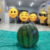 すいか割り～！