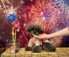 ＮiＮi  可愛いでしょポーズしてます　笑「夏の花火　うちの子＆スタッフんちの子」