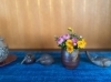 小さな器に小さな花をてんこ盛り「お盆を迎えて」