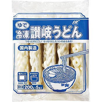 第2位 冷凍讃岐うどん「【2025年最新】業務スーパー安来店で人気の「冷凍食品」トップ5🧊👑」