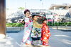 「兄妹・姉妹そろって　【千葉 稲毛 美浜 浅間神社近くの写真館★着物・和装撮影はプロにお任せ】」