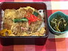 「本日のAランチは　玉子とじカツ丼」