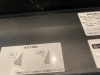 清掃後の浴室のカウンター「浴室クリーニングです！」