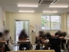 自塾では中２・中１が複式の形で受験「統一模試・学力コンクール統一実施日」