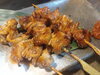 白モツの串焼き「白モツの串焼き」