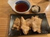 「カジキの唐揚げ〜天つゆ＆薬味付きで新登場！」
