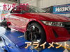 四輪アライメント作業「ホンダS660のアライメント調整を実施中！タイヤ専門店の技術で安心サポート」