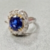 「素敵な凛としたブルーサファイアのリングお買取させて頂きました♪」
