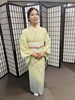 「問屋町レンタル着物TUZUMI　淡い黄緑色の夏着物で上品に──涼やかな和装コーディネート紹介」
