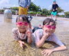 「楽しい水遊び♬」