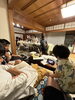 夕飯後の様子「市原市馬立　子育てサロン　夏休み宿題駆け込み寺」
