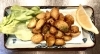 🧄にんにく揚げ　600円（税込）🧄「香ばしい『にんにく揚げ』新登場！お好み焼き待ちのおつまみにおすすめ／お好み焼き・鉄板焼きしぐれ／磯子区岡村」
