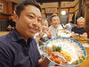 「福岡市西中洲老舗72年焼鳥発祥のお店藤よしへ(^O^)‼️。」