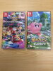 switchソフト　星のカービィ＆マリオカート8「【買取大吉イトーヨーカドー洋光台店】スイッチソフト2点お買取りです！」